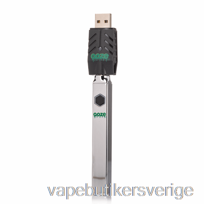 Vape Sverige Ooze Quad Flex Temp 500mah Batteri Krom